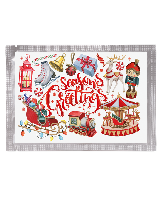 Tee-Postkarte Jingle Bells