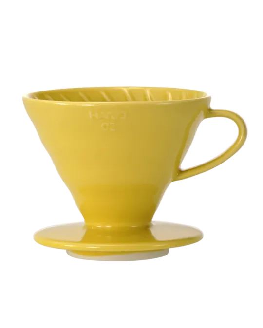 Hario V60 02 Kaffeefilter Gelb